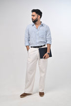 Vayu Cotton Striped Shirt - Summer Shirt (Unisex)