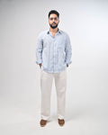 Vayu Cotton Striped Shirt - Summer Shirt (Unisex)