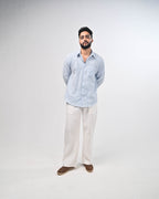 Vayu Cotton Striped Shirt - Summer Shirt (Unisex)