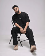 Imperfect Oversized T-Shirt Black - Rarree