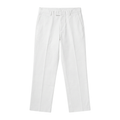Hans Straight-Fit Trouser - Men's Cotton Twill Smart Casual Pants Front View | Rarree