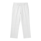 Hans Straight-Fit Trouser - Men's Cotton Twill Smart Casual Pants Front View | Rarree