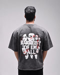Rarreest Oversized Acid Wash T-Shirt - Rarree