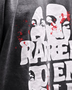 Rarreest Oversized Acid Wash T-Shirt - Rarree