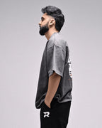 Rarreest Oversized Acid Wash T-Shirt - Rarree
