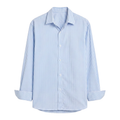 Vayu Cotton Striped Shirt - Men's Summer Shirt Front View | Rarree Dastak SS26